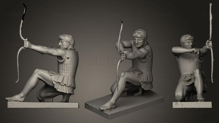 Статуи античные и исторические Heracles Seated